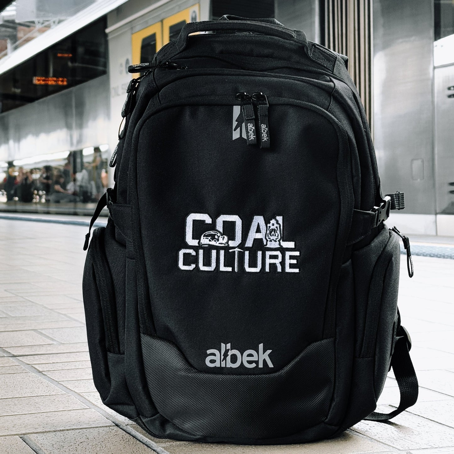Coal Culture Embroidered Backpack